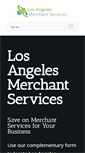 Mobile Screenshot of losangelesmerchantservices.com